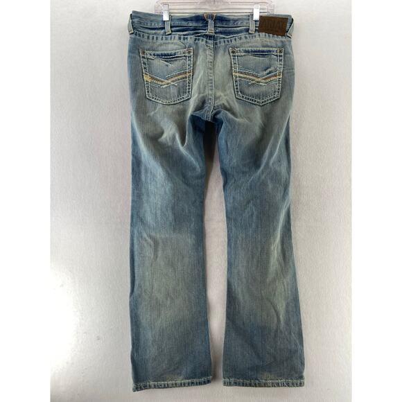 Ariat Men's Bootcut Jeans - Light Blue - Picture 6 of 6